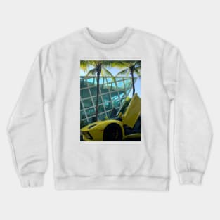 Lamborghini Miami Art Deco Crewneck Sweatshirt